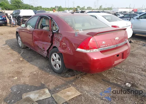 2008 Chevrolet Impala Lt from USA, damaged, VIN 2G1WT58K889256207